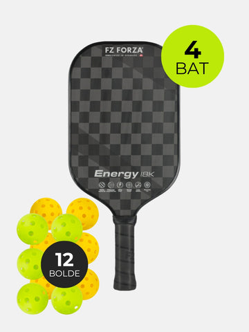 4 FZ Forza Energy 18K + 12 Pickleball bollar